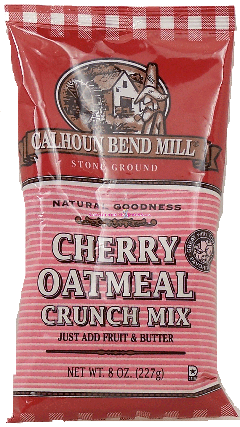 Calhoun Bend Mill&nbsp;Stone Ground&nbsp;cherry oatmeal crunch mix, just add fruit & butter Full-Size Picture
